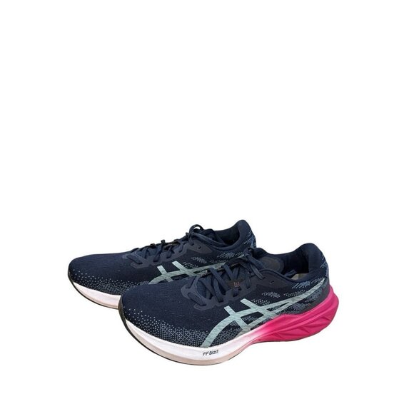 ASICS DynaBlast 3  Running Shoes Midnight/Light Steel Athletic  Size 11 EUC - Picture 1 of 7